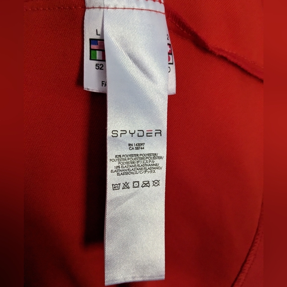 Men's Spyder Zippered Long sleeve (Large) - Picture 5 of 6